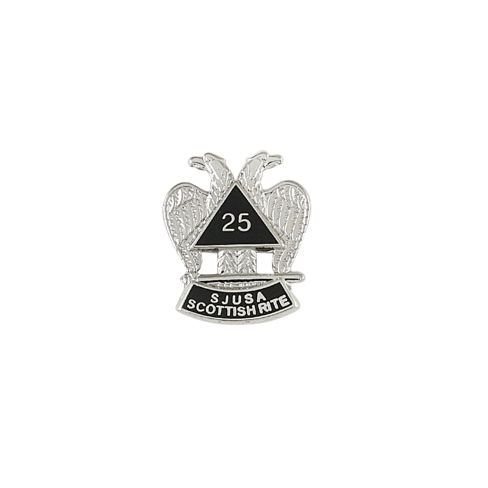 25 Year Scottish Rite Lapel Pin