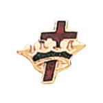 Knights Templar Cross and Crown Masonic Tac - HOM5141KT