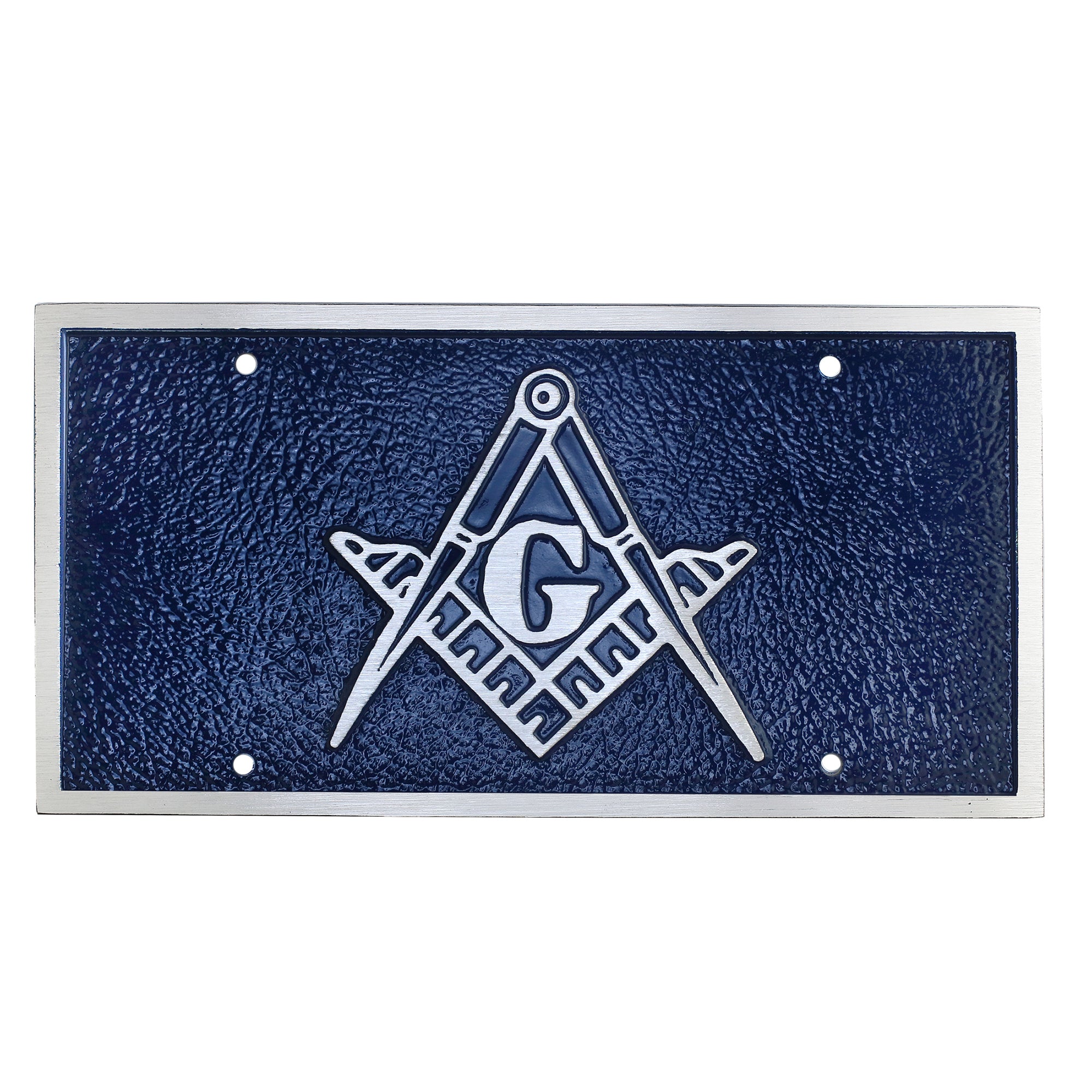 Blue Lodge License Plate