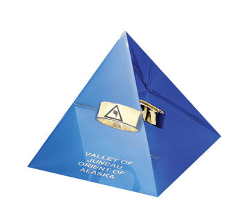 14 Degree Lucite Pyramids