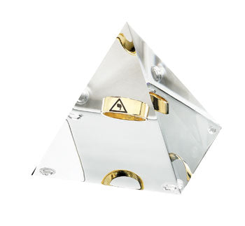 14th Degree Lucite Pyramids