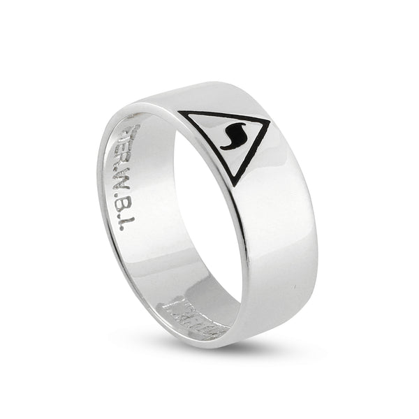 14th Degree Flat Emblem 5/16" Ring